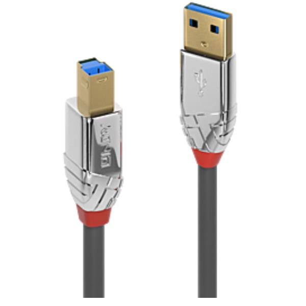 Cavo USB 3.2 Tipo A a B, 5 Gbit/s, Cromo Line, 0.5m