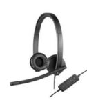 CUFFIA CON MICROFONO LOGITECH H570E
