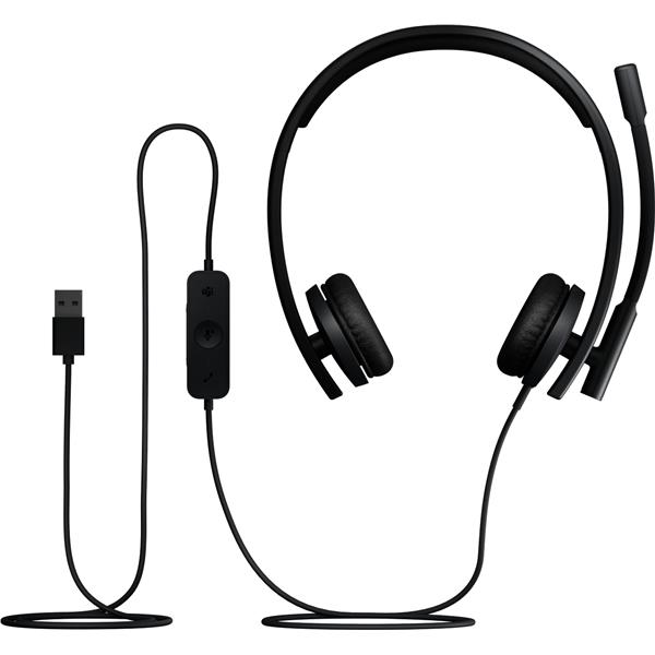 Logitech H570e cuffia con microfono cablata USB