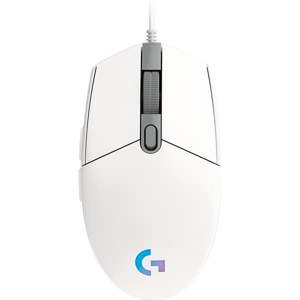 Logitech G102 LIGHTSYNC Gaming Mouse (bianco)