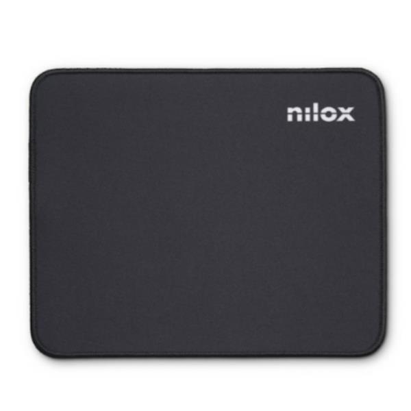 NILOX TECH - Tappetino per mouse, base anti scivolo, cuciture ricamate, scorrimento fluido