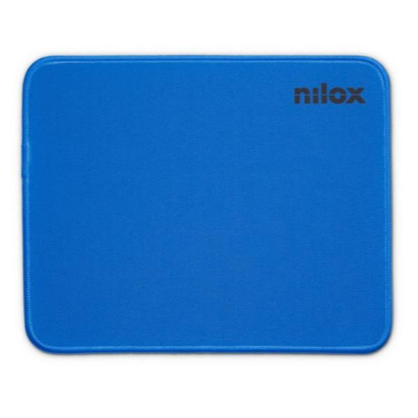 NILOX TECH - Tappetino per mouse, base anti scivolo, cuciture ricamate, scorrimento fluido