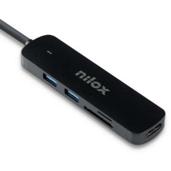 NILOX TECH - Adattatore USB-C 5in1