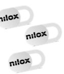 NILOX TECH - Cover slider copri webcam, scorrevole, 3 slider in confezione, ultra sottile