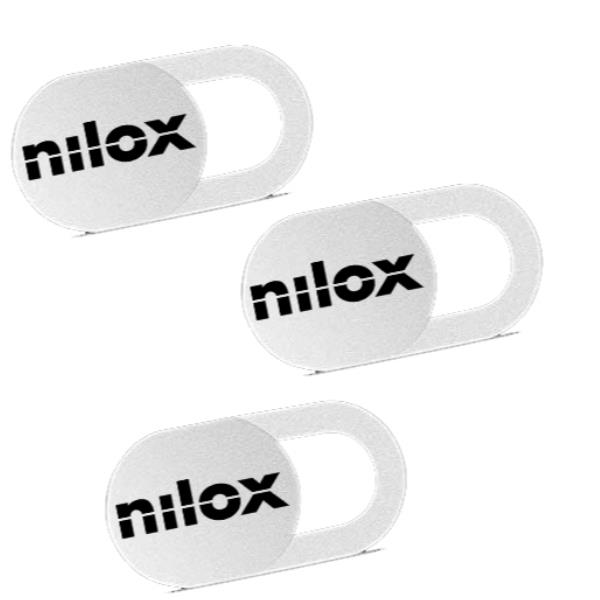 NILOX TECH - Cover slider copri webcam, scorrevole, 3 slider in confezione, ultra sottile