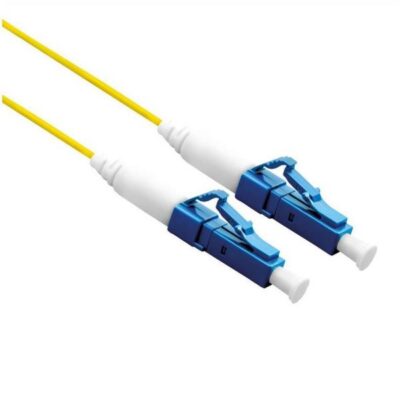 NILOX TECH - Cavo Fibra 9/125µm, lunghezza cavo 10 mt, rivestimento “Low-Smoke Zero-Halogen”, cavo ad unica fibra Simplex, connettori LC/LC, UPC