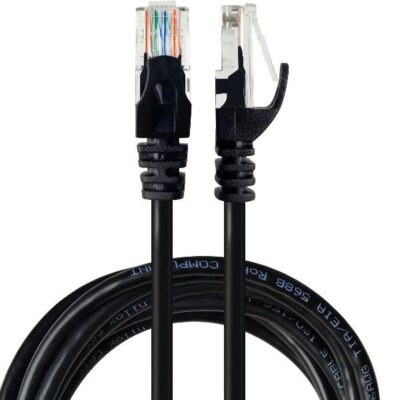 NILOX TECH - Cavo di rete Ethernet RJ45 CAT 5E, maschio a maschio, lunghezza cavo 3 mt, guaina PVC flessibile e resistente