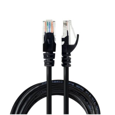 NILOX TECH - Cavo di rete Ethernet RJ45 UTP CAT 6, lunghezza cavo 5 mt, materiale CCA (lega di Alluminio/Rame), maschio a maschio, flessibile e durevole