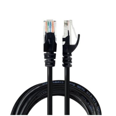 NILOX TECH - Cavo di rete Ethernet RJ45 UTP CAT 6, lunghezza cavo 3 mt, materiale CCA (lega di Alluminio/Rame), maschio a maschio, flessibile e durevole