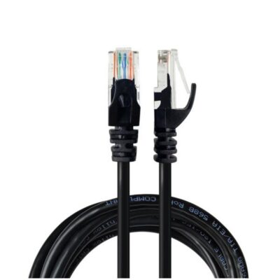 NILOX TECH - Cavo di rete Ethernet RJ45 UTP CAT 6, lunghezza cavo 0.5 mt, materiale CCA (lega di Alluminio/Rame), maschio a maschio, flessibile e durevole