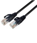 NILOX TECH - Cavo di rete Ethernet RJ45 UTP CAT 6, lunghezza cavo 1 mt, materiale CCA (lega di Alluminio/Rame), maschio a maschio, flessibile e durevole
