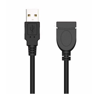 NILOX TECH - Cavo di estensione con connettore USB A 2.0 a connettore USB-A 2.0, maschio a femmina, lunghezza cavo 1.8 mt