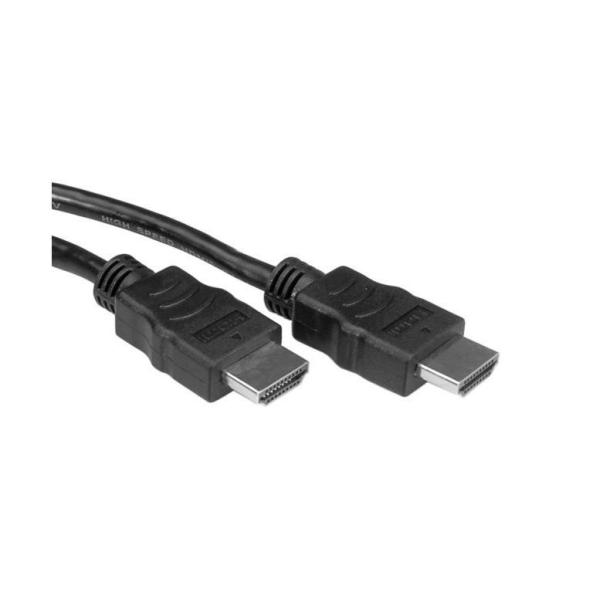 NILOX TECH - Cavo con connettore HDMI maschio a connettore HDMI maschio, lunghezza cavo 5 mt, alta velocità con Ethernet