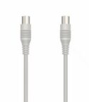 NILOX TECH - Cavo di congiunzione Video Antenna con connettore 9.5 mm a connettore 9.5 mm, maschio a femmina, lunghezza cavo 3 mt, adattatore Maschio–Maschio incluso (Retail pack)