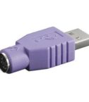 NILOX TECH - Adattatore con connettore PS2 maschio a connettore USB 2.0 femmina