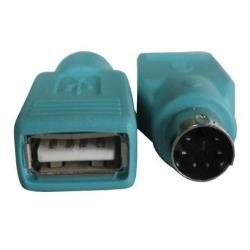 NILOX TECH - Adattatore con connettore USB 2.0 femmina a connettore PS2 maschio