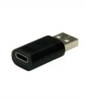 NILOX TECH - Adattatore con connettore USB-A 2.0 maschio a connettore USB-C femmina