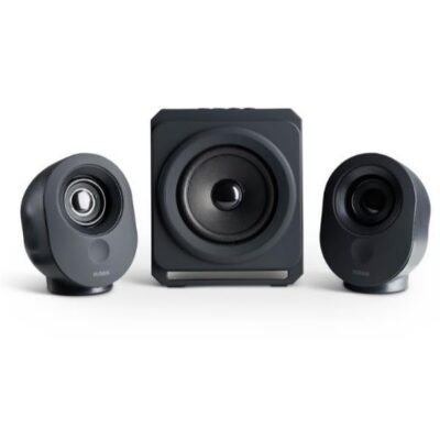 NILOX TECH - Altoparlanti Bluetooth con Radio FM, potenza audio 35 Watt, Subwoofer, presa USB e Micro Sd, presa audio AUX