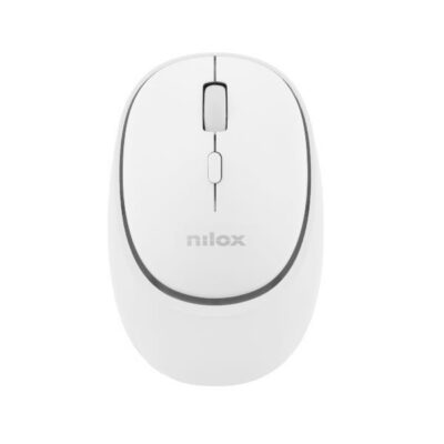 NILOX TECH - Mouse Wireless DUAL (BT 5.2 e Dongle 2.4GHZ) - Ricaricabile
