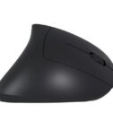 NILOX TECH - Mouse ottico verticale, connessione wireless 2.4 Ghz, 1600DPI, 6 tasti, funziona con pile AA(non incluse), ergonomico