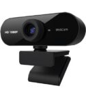 NILOX TECH - Webcam con risoluzione 1080p, perfetta per uso Skype, Hangouts, Zoom, Plug & Play, risoluzione Full HD a 30 fps, microfono, lunghezza cavo 1.6 mt, interfaccia USB