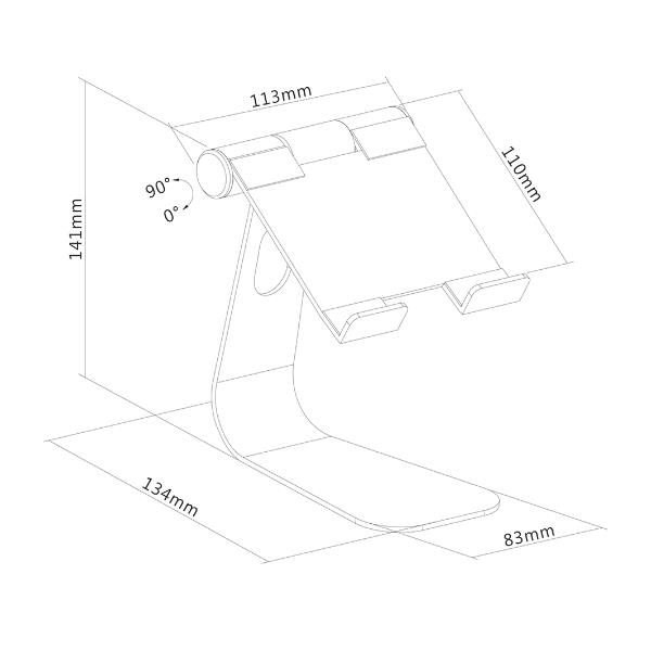 SUPPORTO TABLET DS15-050SL1