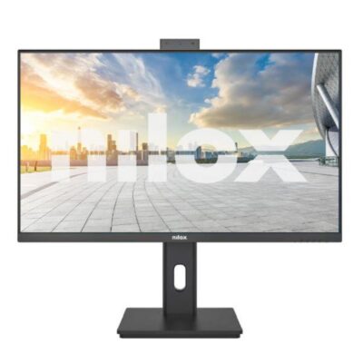 NILOX TECH - Monitor Regolabile 24″ 120Hz/Full HD/IPS/Webcam