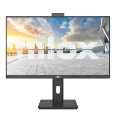 NILOX TECH - Monitor Regolabile 27″ 120Hz/IPS/Webcam/65W/Full HD