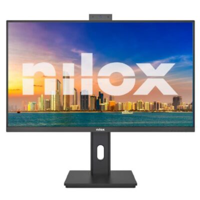 NILOX TECH - Monitor Regolabile 27″ 120Hz/IPS/Webcam/Full HD