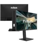 NILOX TECH - Monitor Regolabile 27" 120Hz/IPS/Full HD/USB-C 65W/Multimedia
