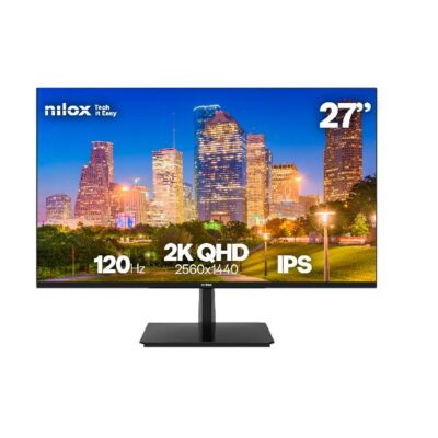NILOX TECH - Monitor 27″ 2K 120Hz/IPS/QHD/HDMI/DP