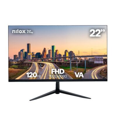 NILOX TECH - Monitor 22″ 120Hz/IPS/VGA/HDMI