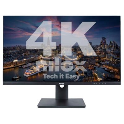 NILOX TECH - Monitor 27” 60Hz/4K/IPS/2HDMI/DP/USB/5ms
