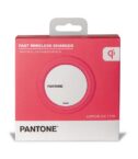 PANTONE - Caricabatteria wireless, cavo alimentazione MicroUsb input e USB-A output, potenza massima 10 Watt