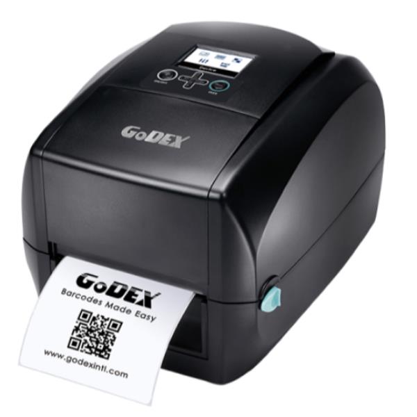 GODEX STAMPANTE DESKTOP RT700 PRO TT - 203DPI, USB, LAN, RS232, DISPLAY LCD A COLORI