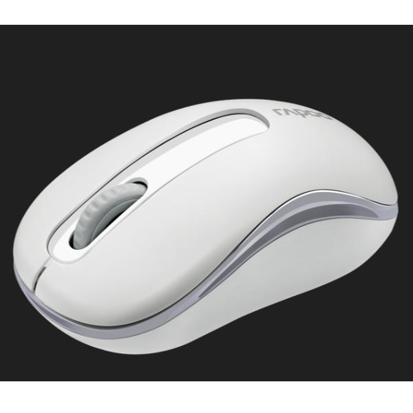 M10+ wireless mouse bianco