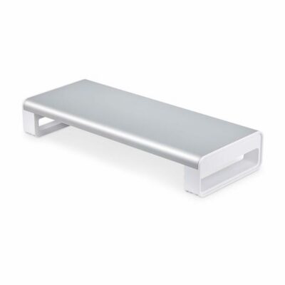 Supporto per monitor ergonomico, fino a 15 kg, altezza fissa 9 cm