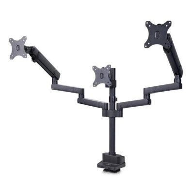 SUPPORTO PER TRE MONITOR 27″