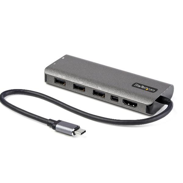 Adattatore Multiporta USB-C a HDMI o Mini DisplayPort 4K 60Hz