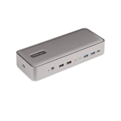 KVM Docking Station USB-C per due laptop