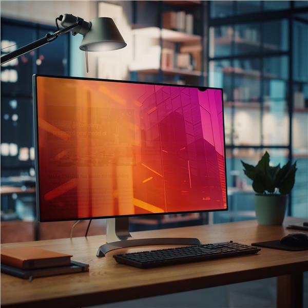 Filtro Privacy Oro per Monitor 23,8" 16:9, schermo privacy reversibile, Privacy Screen Protector per PC, protezione/schermo rimovibile, +/- 30 gradi