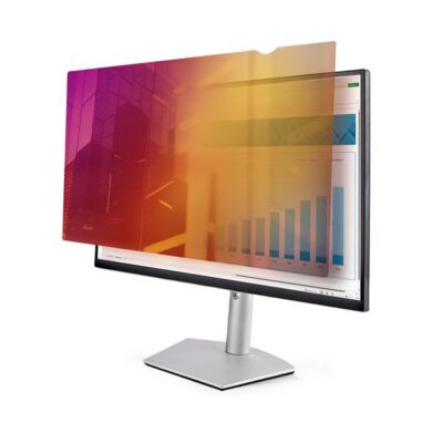 Filtro Privacy Oro per Monitor 24″ 16:9, schermo privacy reversibile, Privacy Screen Protector per PC, protezione/schermo rimovibile, +/- 30 gradi