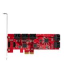 Scheda PCIe Sata 10PT 6 GBPS