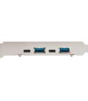 Scheda PCIE 2x USB-C 2x USB-A