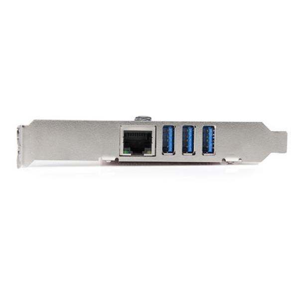 SCHEDA PCIE USB 3.0 3 PORTE/GBE