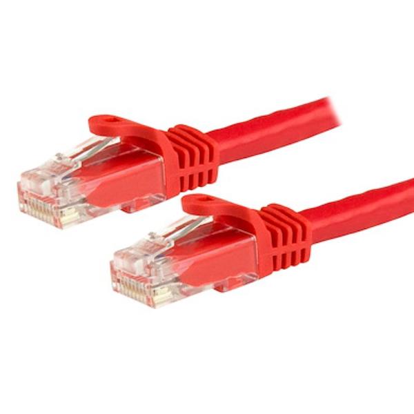 Cavo Patch CAT6 da 1.5m - 24 AWG - Rosso