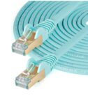 Cavo di rete RJ45 CAT6a 1.5 m Acqua