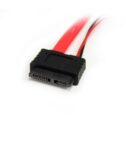 Cavo adattatore slimline SATA a SATA e alimentazione LP4 50 cm