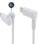 Cavo USB angolare a Lightning - Apple Mfi da 1m