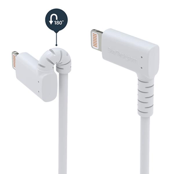 Cavo USB angolare a Lightning - Apple Mfi da 1m